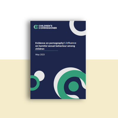 Evidence on pornography’s influence on harmful sexual behaviour among children