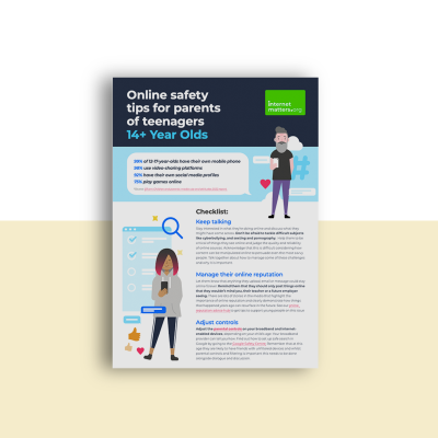 Online safety tips for parents of teenagers 14+ Year Olds