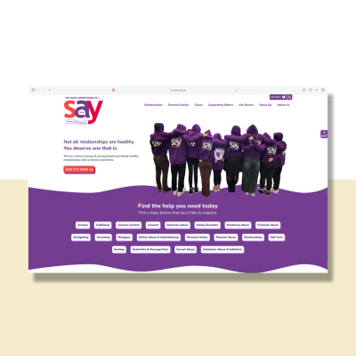 sayni-webpage